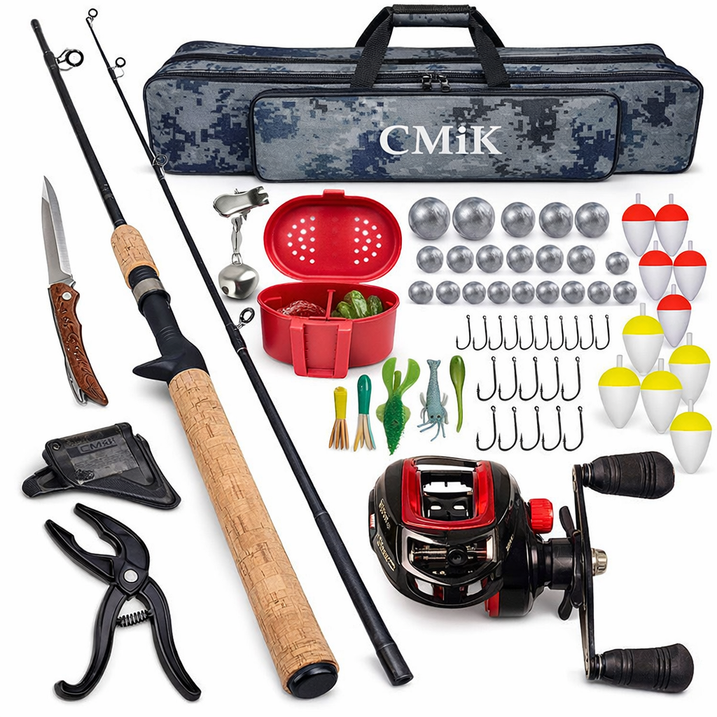 Kit Pesca Completo Profesional 1,50m – Bravo Fishing